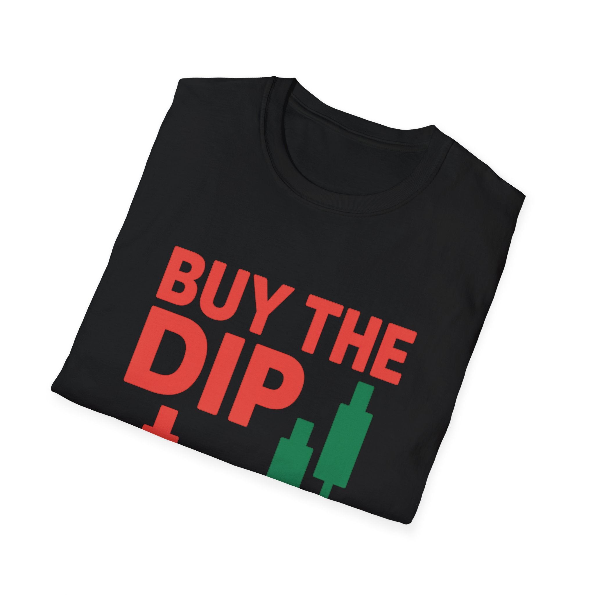 Buy the dip / Crypto candlestick  T-Shirt