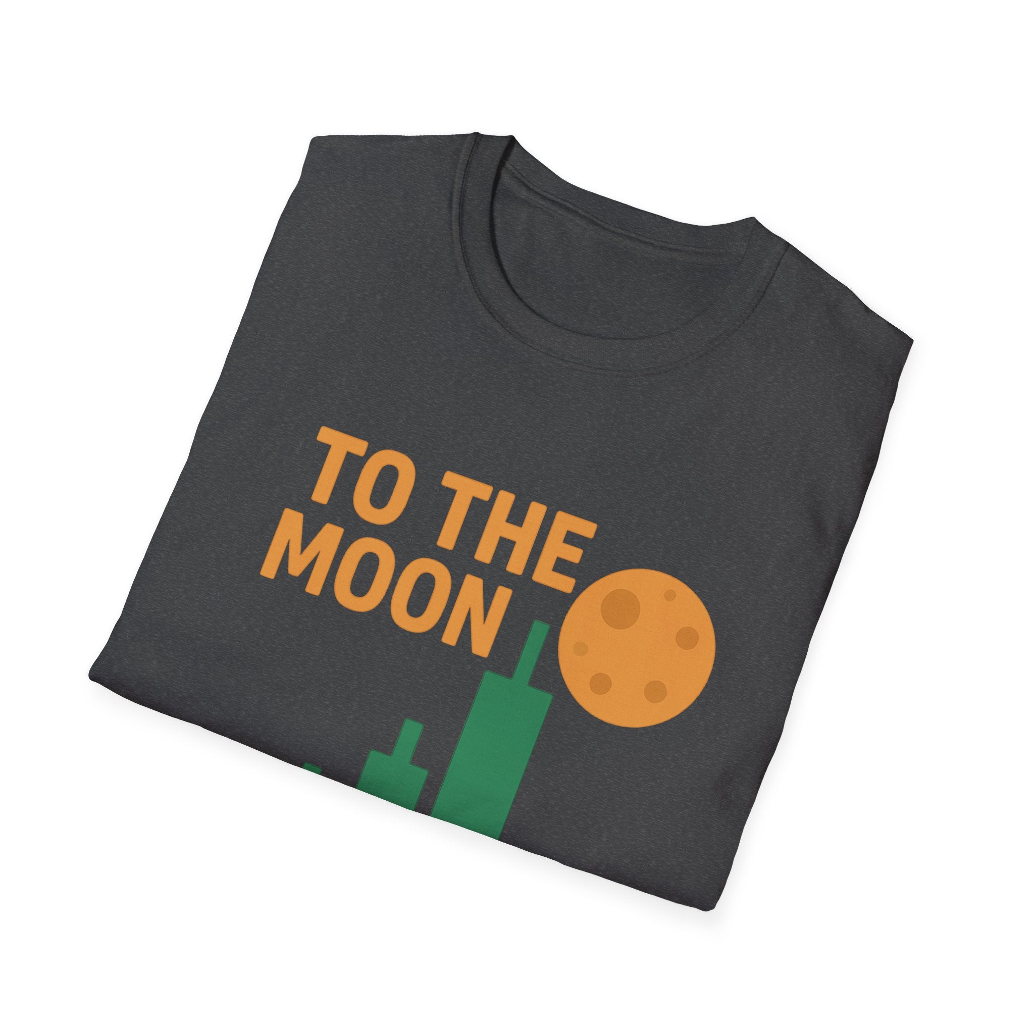 Cryptocurrency Inspired Unisex T-Shirt, To The Moon Tee, Gift for Crypto Enthusiasts, Trendy Casual Shirt, Men and Women Fashion