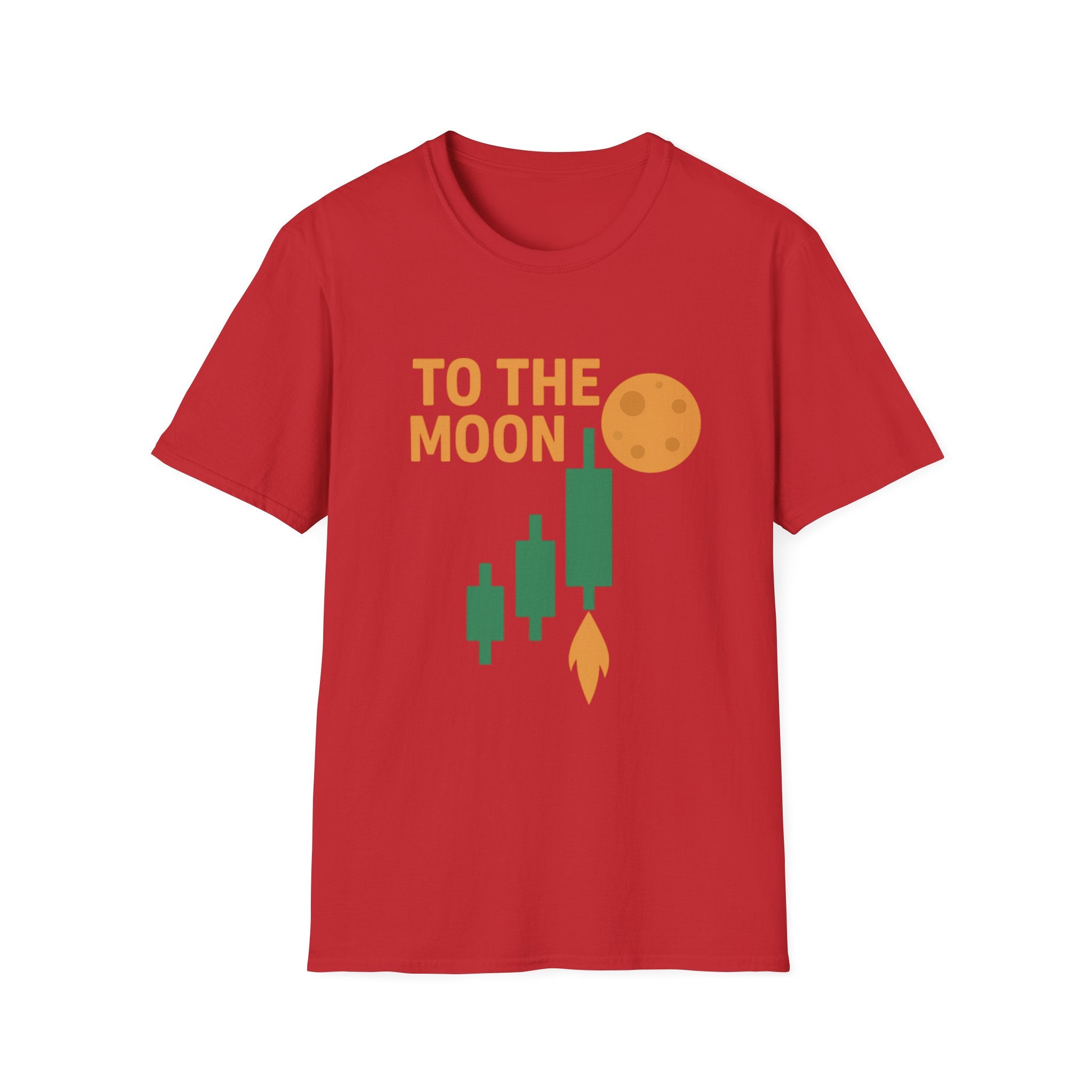 Cryptocurrency Inspired Unisex T-Shirt, To The Moon Tee, Gift for Crypto Enthusiasts, Trendy Casual Shirt, Men and Women Fashion
