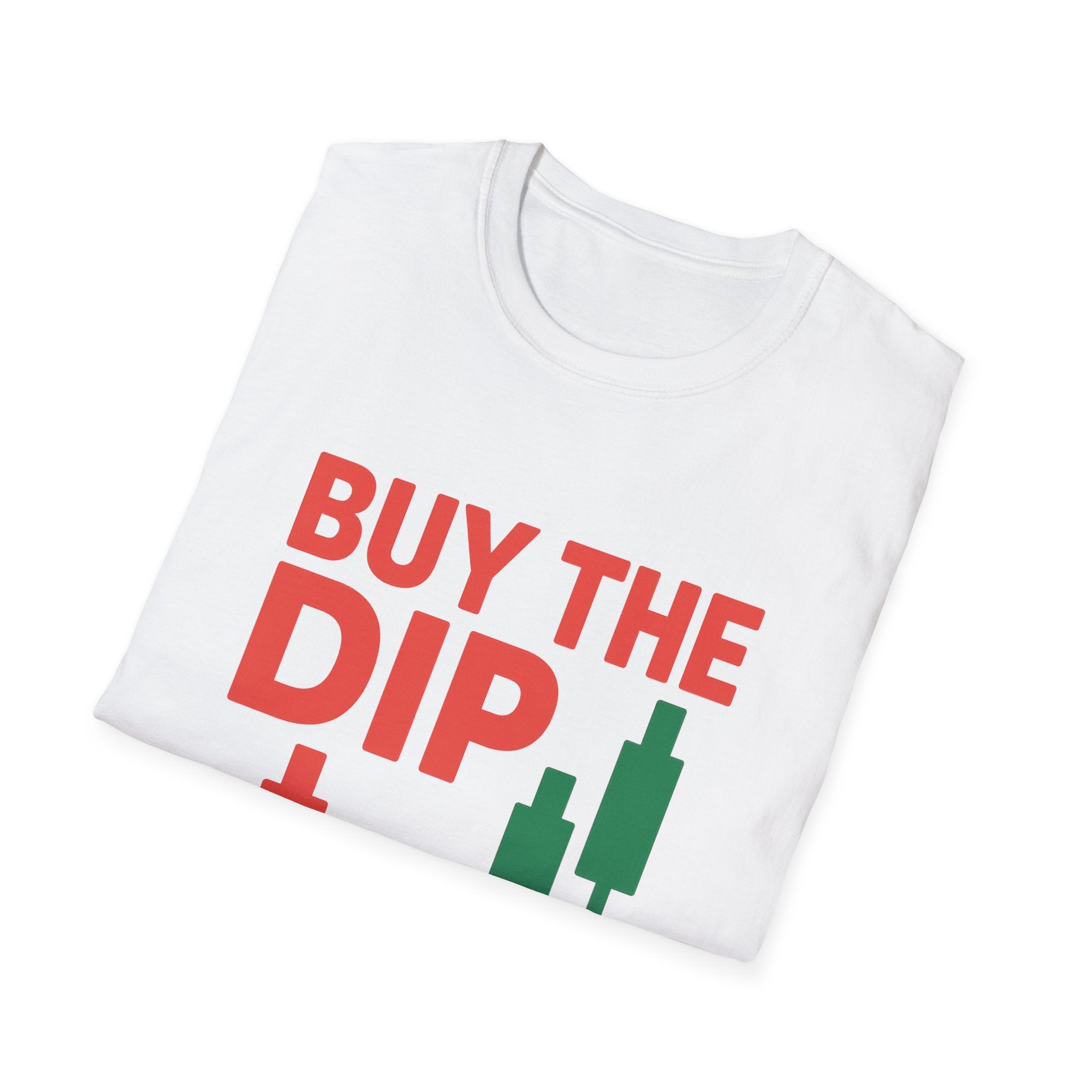 Buy the dip / Crypto candlestick  T-Shirt
