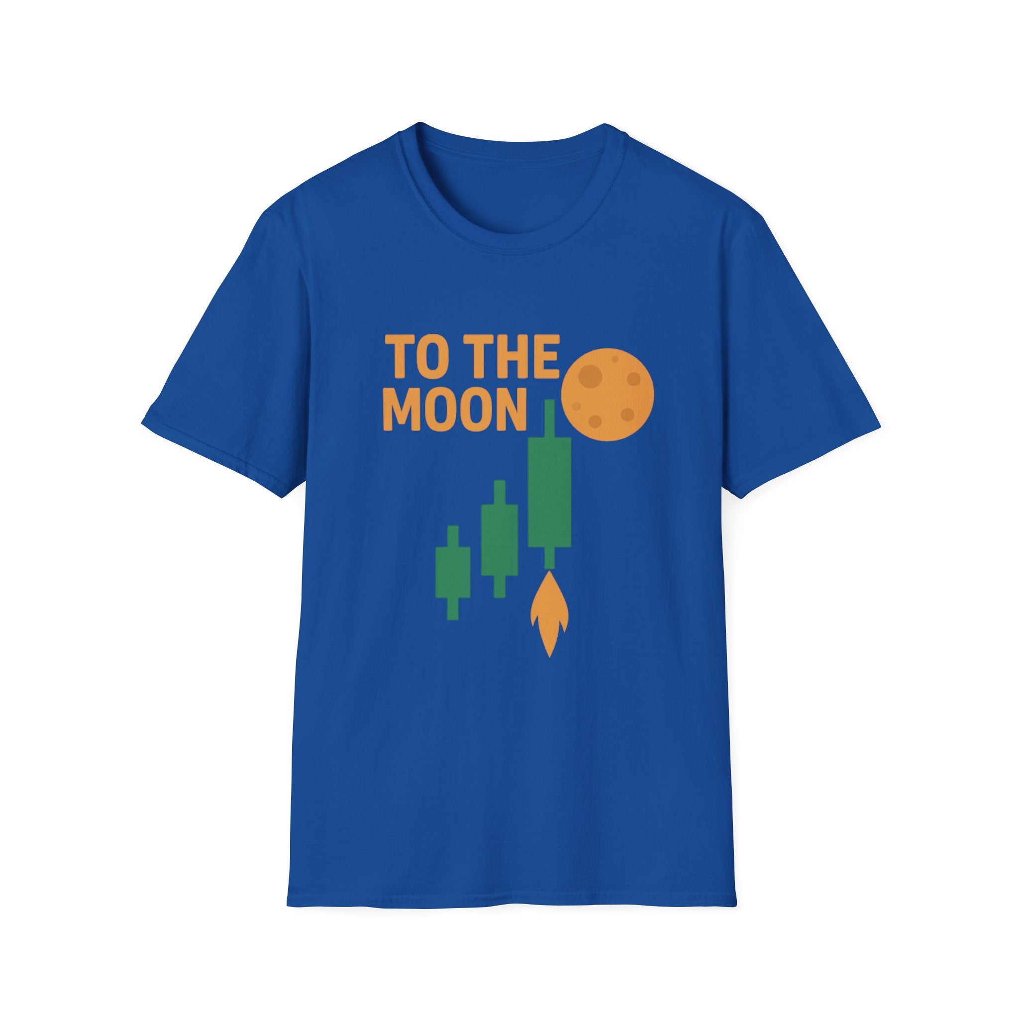 Cryptocurrency Inspired Unisex T-Shirt, To The Moon Tee, Gift for Crypto Enthusiasts, Trendy Casual Shirt, Men and Women Fashion