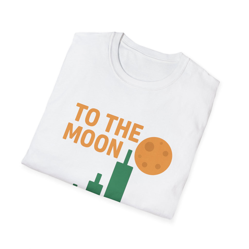 Cryptocurrency Inspired Unisex T-Shirt, To The Moon Tee, Gift for Crypto Enthusiasts, Trendy Casual Shirt, Men and Women Fashion