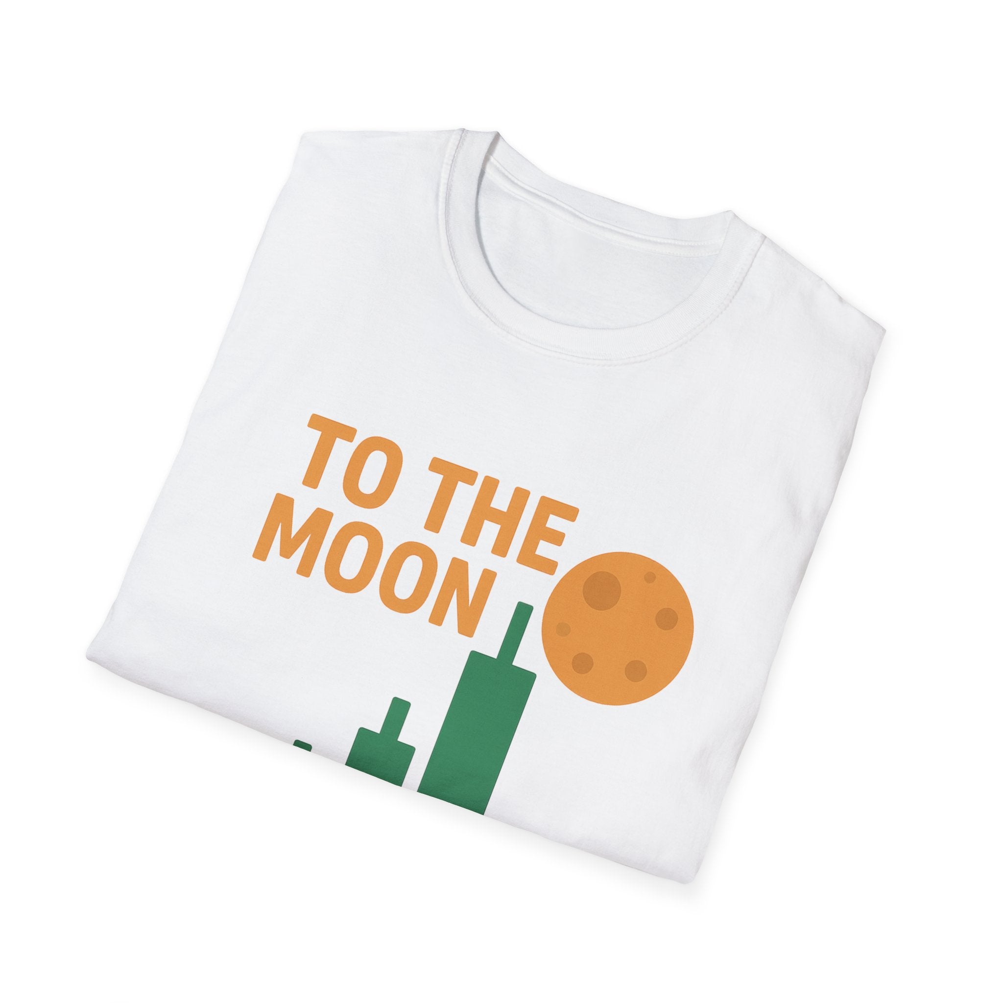 Cryptocurrency Inspired Unisex T-Shirt, To The Moon Tee, Gift for Crypto Enthusiasts, Trendy Casual Shirt, Men and Women Fashion