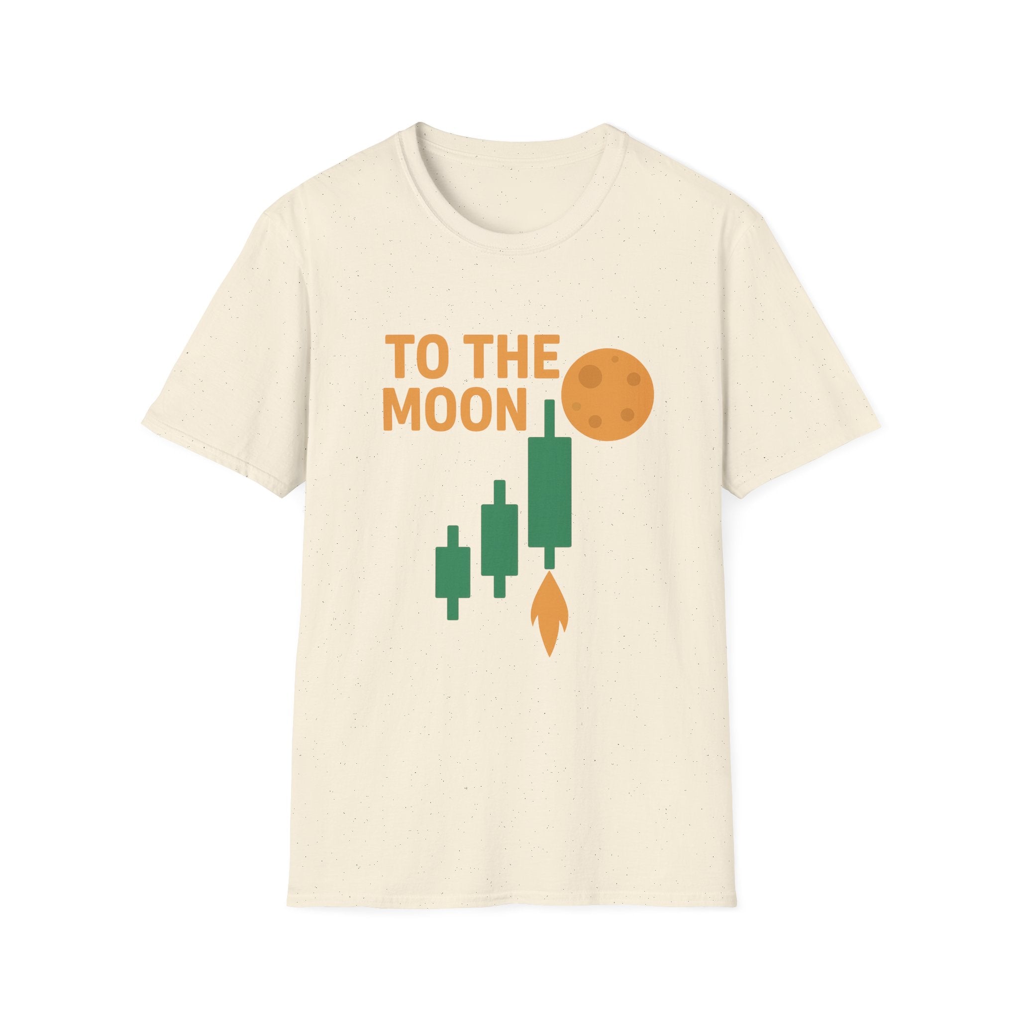 Cryptocurrency Inspired Unisex T-Shirt, To The Moon Tee, Gift for Crypto Enthusiasts, Trendy Casual Shirt, Men and Women Fashion