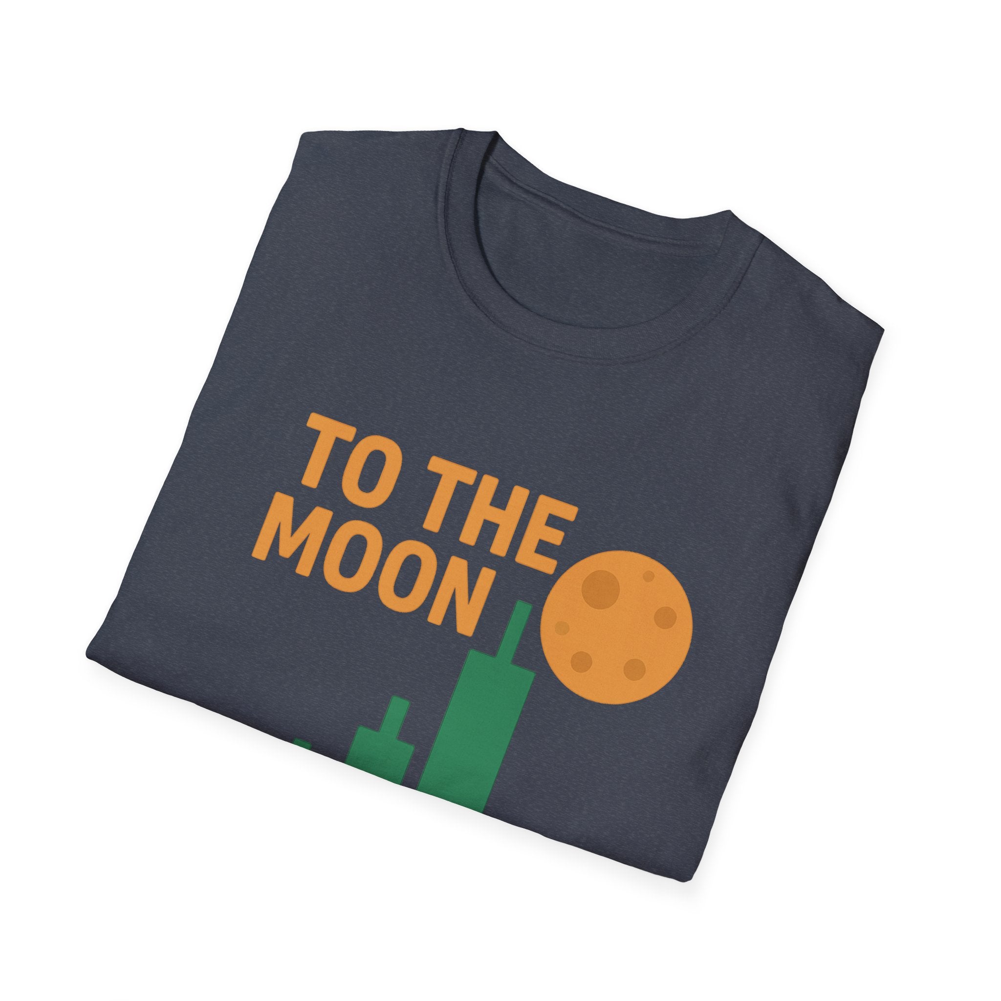 Cryptocurrency Inspired Unisex T-Shirt, To The Moon Tee, Gift for Crypto Enthusiasts, Trendy Casual Shirt, Men and Women Fashion