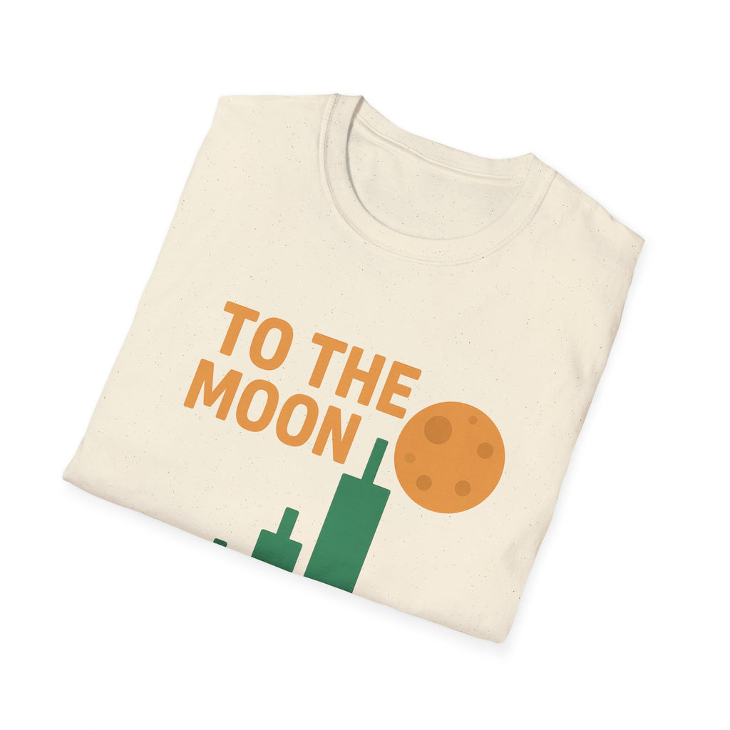 Cryptocurrency Inspired Unisex T-Shirt, To The Moon Tee, Gift for Crypto Enthusiasts, Trendy Casual Shirt, Men and Women Fashion