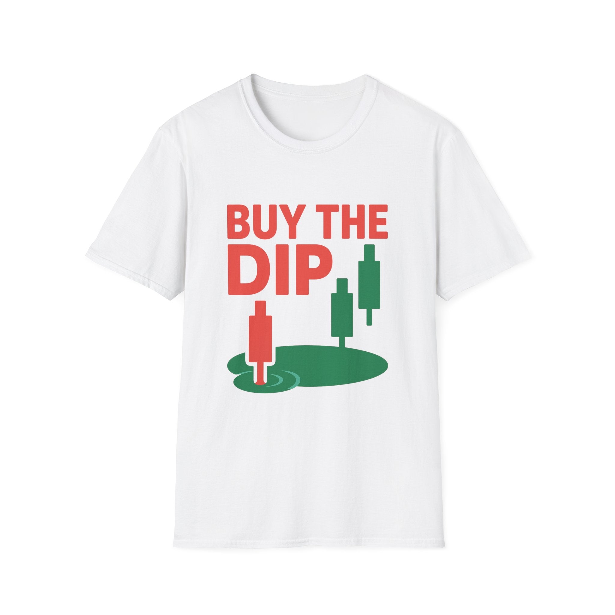 Buy the dip / Crypto candlestick  T-Shirt